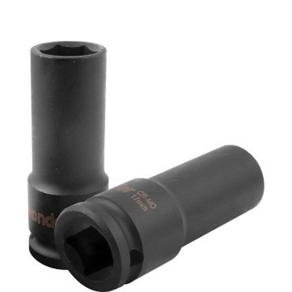 Soquete Sextavado De Impacto Longo Enc 1/2 17mm Cromo Vonder