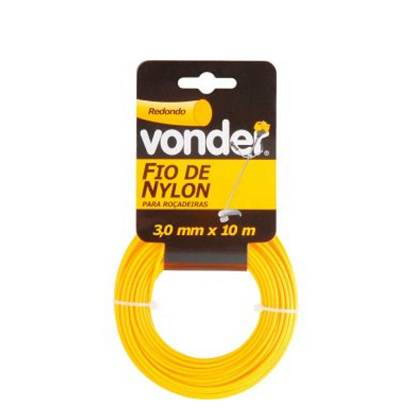 Fio Nylon Vonder 3.0x10mts Redondo