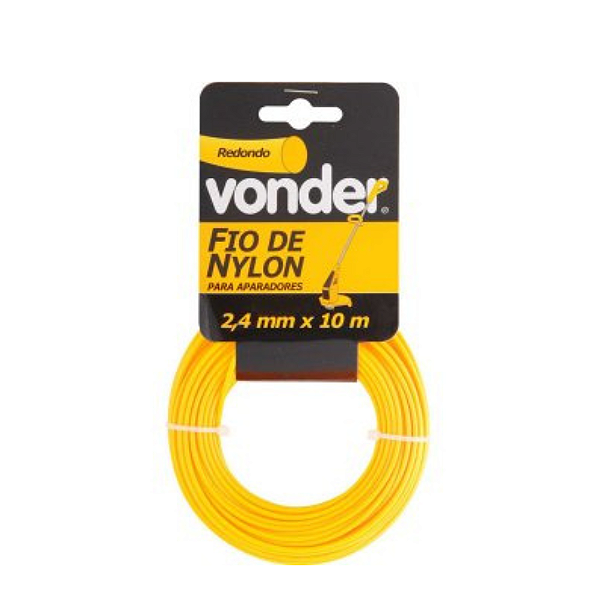 Fio Nylon Vonder 2,4x10mts Redondo