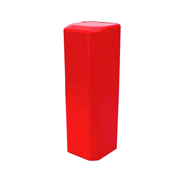 Porta Escova Parede Vermelho Roper Plast