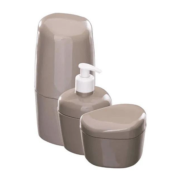 Kit Banheiro Com 5 Peças Argila Astra