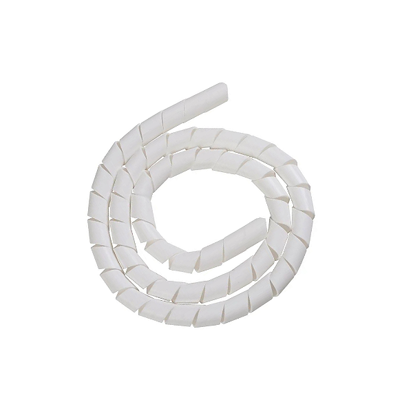 Tubo Espiral De 1/2 Em Termoplástico Com 1 Metro Branco Tramontina