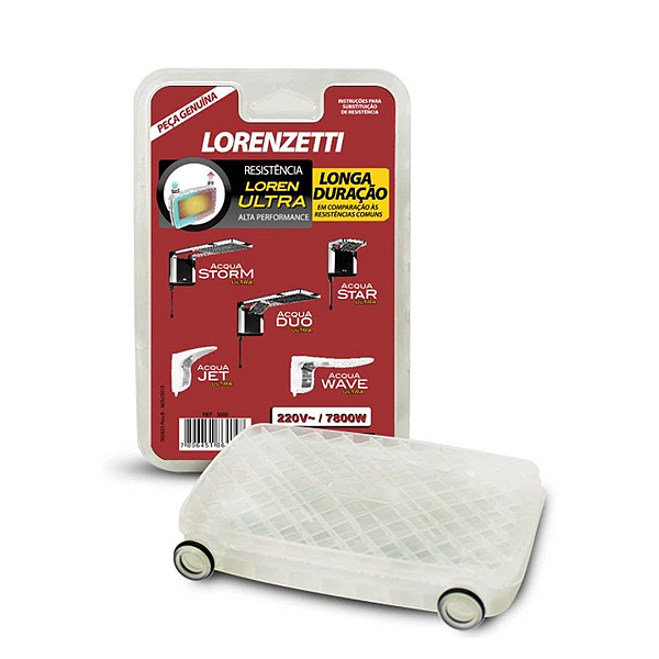 Resistência Acqua Ultra 220/6800W 3065-A Lorenzetti