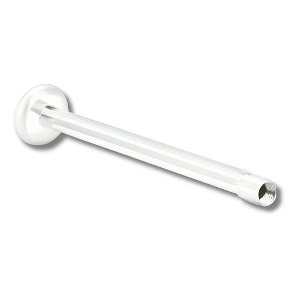 Braço Para Chuveiro 30cm Branco Alumark