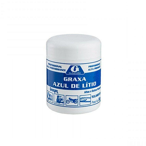 Graxa Azul Lítio 80g Garin