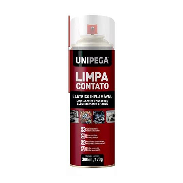 Limpa Contato 300ML/170g Unipega