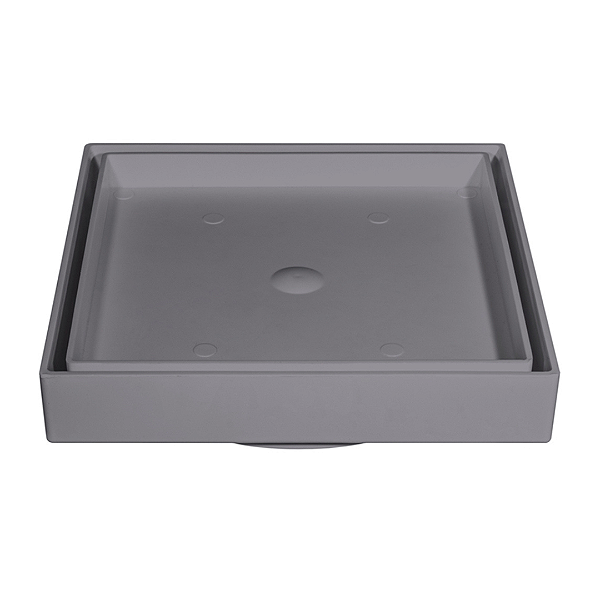 Ralo invisível 10x10 Cinza Estrela