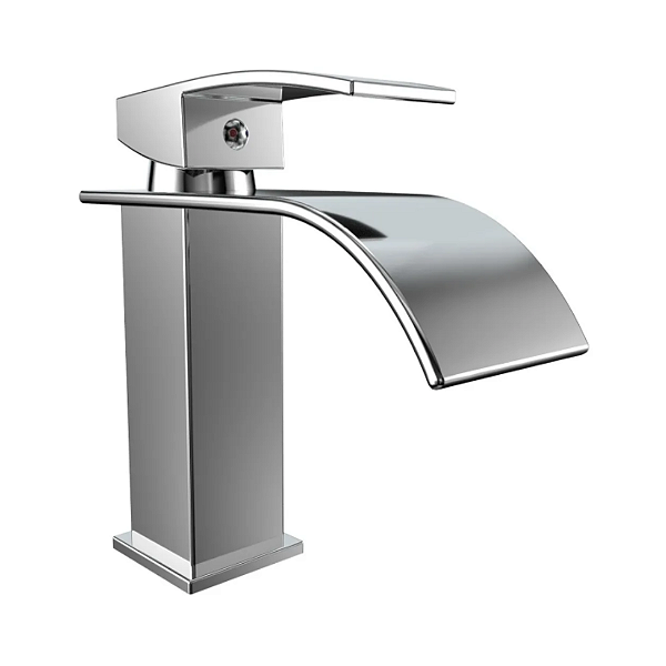 Torneira Lavabo Monocomando Cascata Cromado WTA 20402 Winda