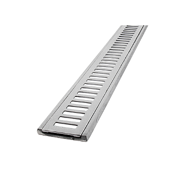 Conjunto Grelha Porta Grelha 10x50 Escovado LG MAIS