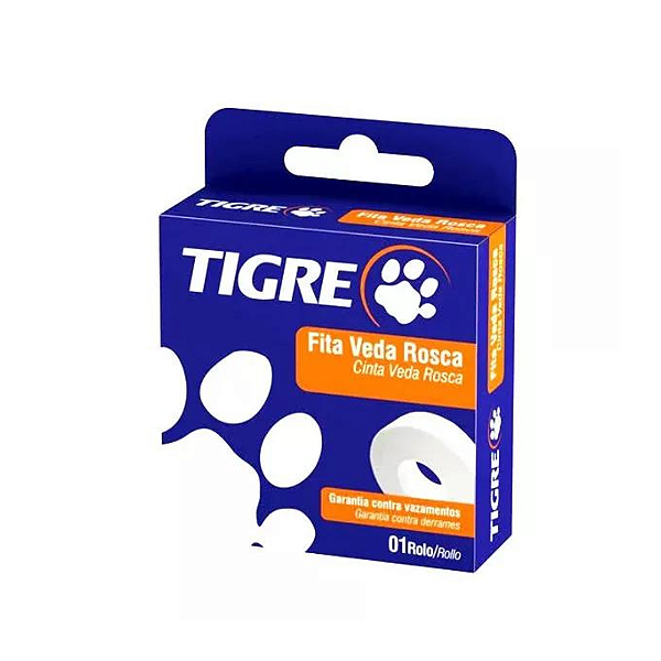 Tigre Fita Veda Rosca 18MMx25M