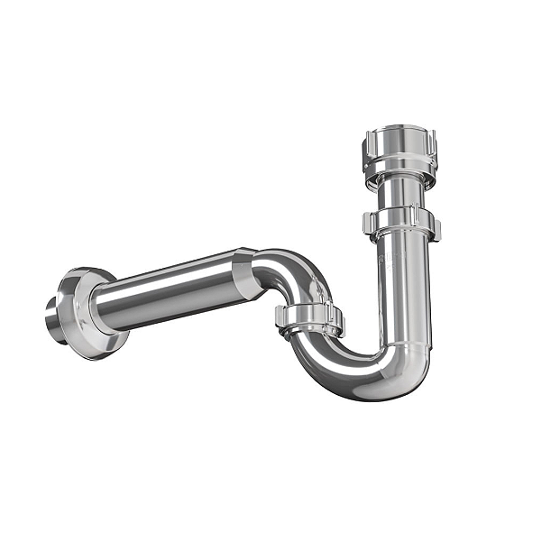 Sifão Articulado Universal Metalizado SPU42 7/8-1-1.1/4-1. Astra