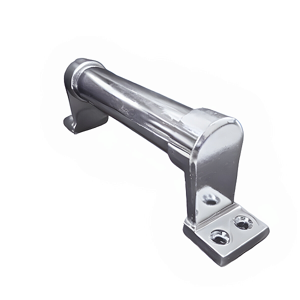 Puxador Alça Cromado Turbo Luxo GDE 110mm clemente