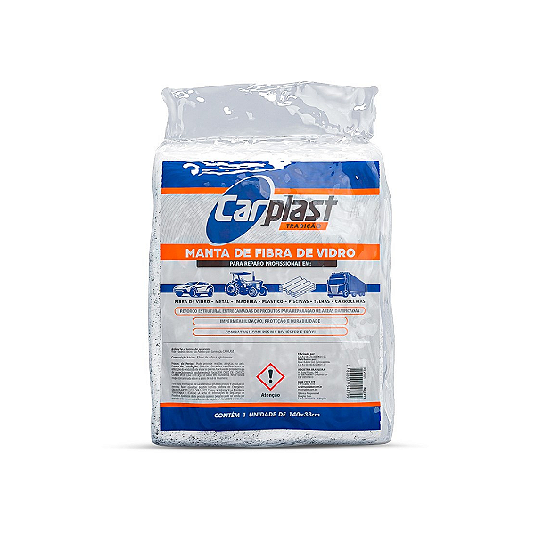 Manta Fibra De Vidro 1,40 x 0,33 Carplast