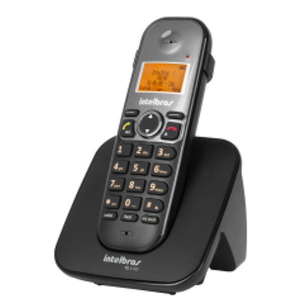 Telefone Intelbras Sem Fio TS 5120 Preto