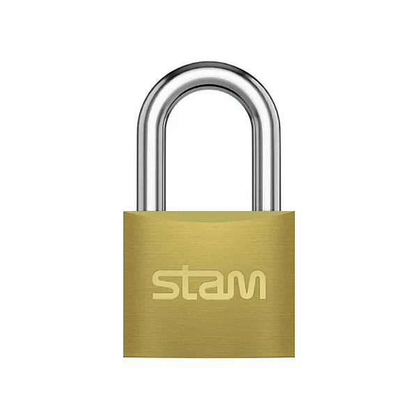 Cadeado 40mm Zamac Latonado E-Coat Enc Stam