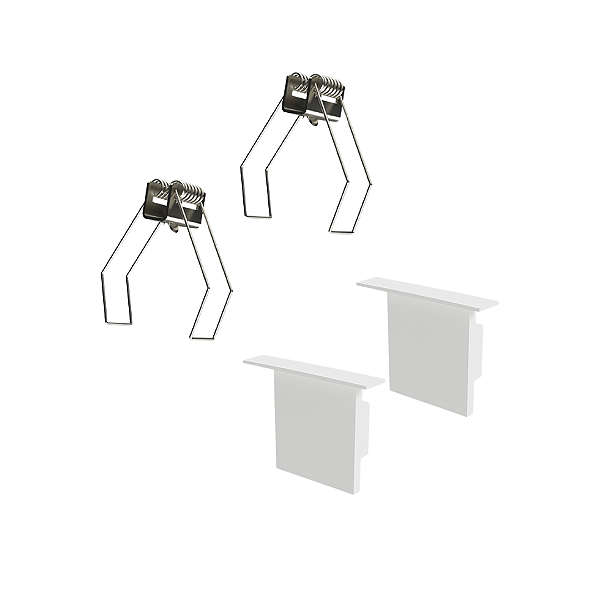 Acessórios Perfil Apex 35 Tampa Presilha Emb 28x35 Taschibra