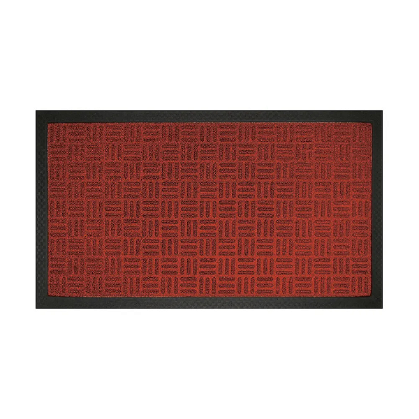 Tapete Fenice Liso 69x39 Vermelho Uzoo