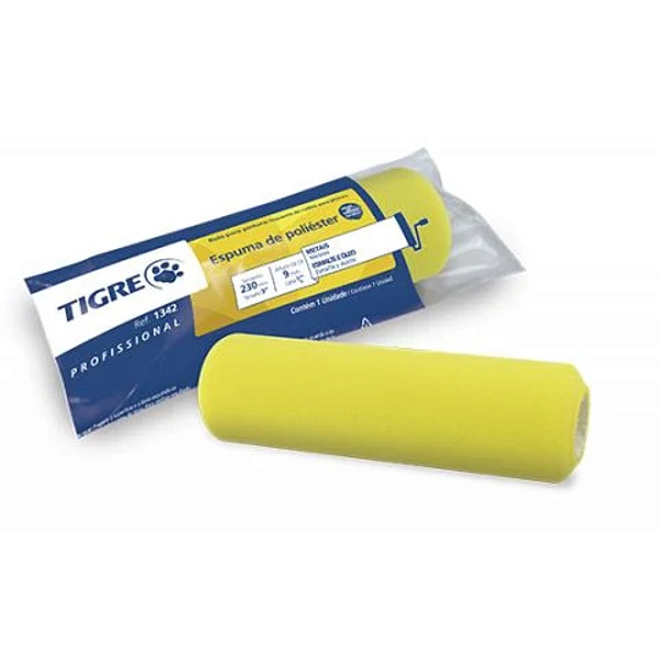 Rolo Espuma 1342-230 Amarelo 61342-230 Tigre
