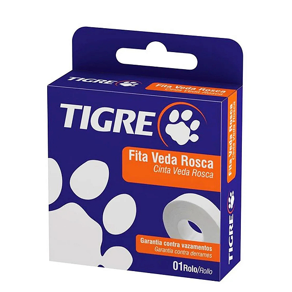Tigre Fita Rosca 18mm x 50m
