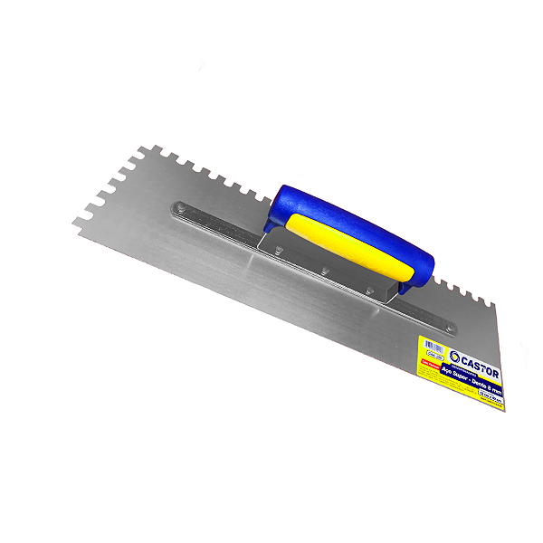 Desempenadeira Aço 8mm Dentada 225 12x40 Castor