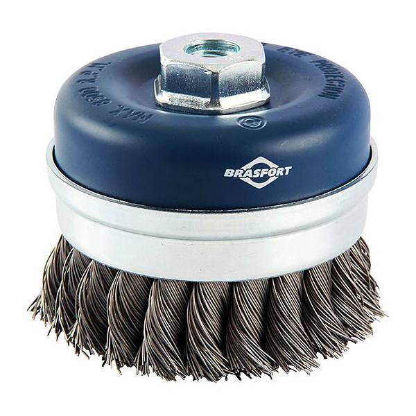 Escova Aço Copo Tranc 80 x M14 Brasfort