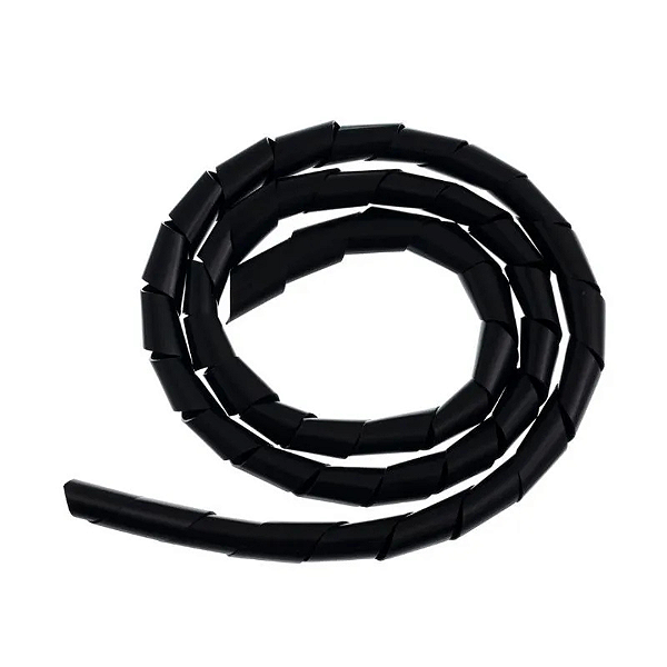 Uniflex 20mm Preto 4398 Bemfixa Organizador De Fios e Cabos