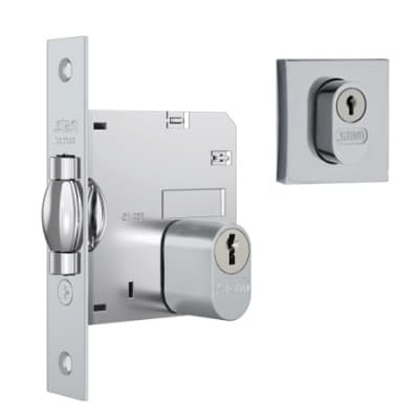Fechadura Pivotante Quadrado Cromado 1005 Stam