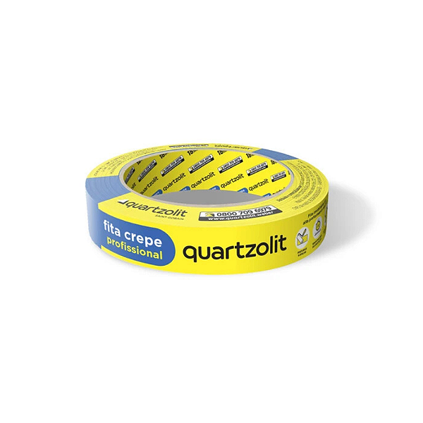 Fita Crepe Azul Pro 24mmx50m Quartzolit