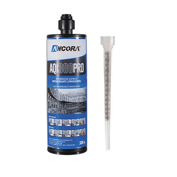 Chumbador Químico BI Comp Injeção 410ml AQI380PRO Ancora