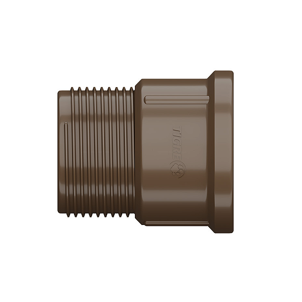 Tigre Adaptador Soldável Curto Bolsa/Rosca 25mm x 3/4