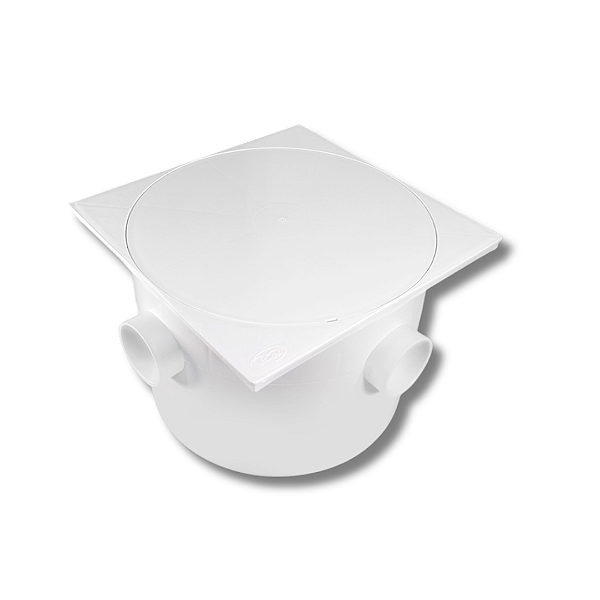 Caixa Gordura 250x180x75x50 Com Cesto Tampa Quadrada Estrela