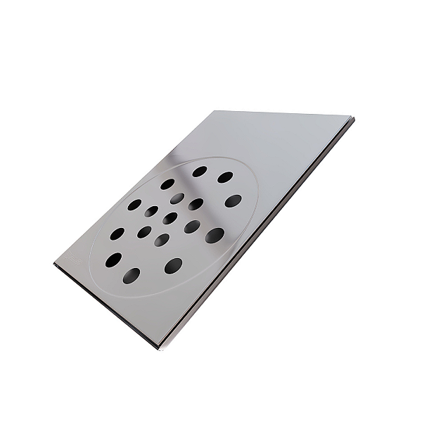 Ralo Box Quadrado 10x14 Inox Estrela