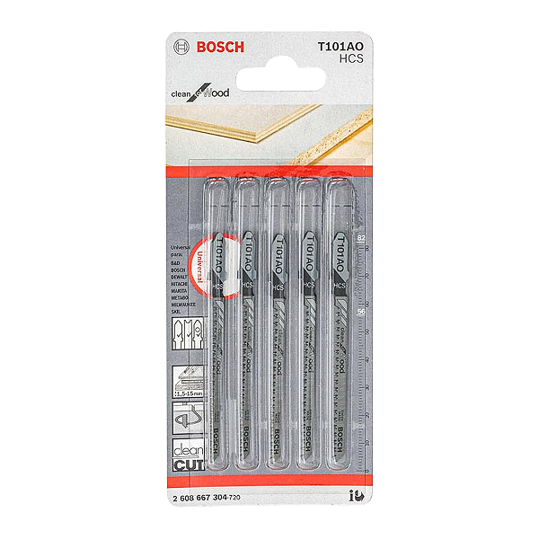 Lâmina Tico Tico T101AO Clean For Wood Bosch
