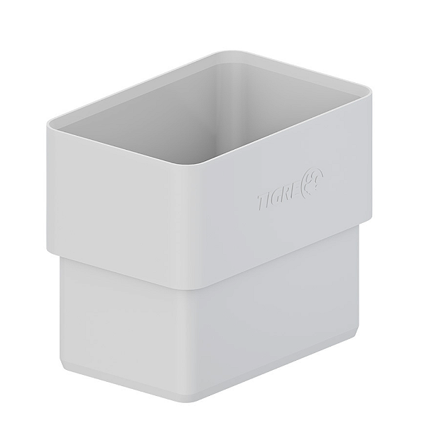 Acoplamento Retangular Aquapluv Style Branco