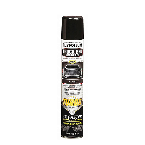 Tinta Spray Turbo Truck Bed Preto Text 680g Rust Oleum