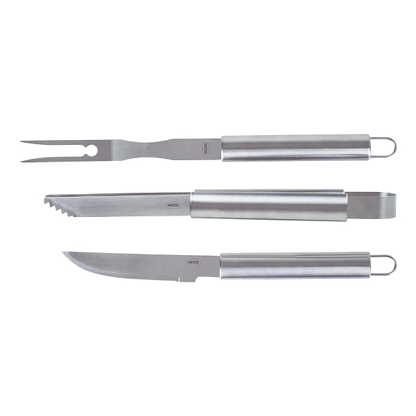 Conjunto Churrasco 3 Peças Mor