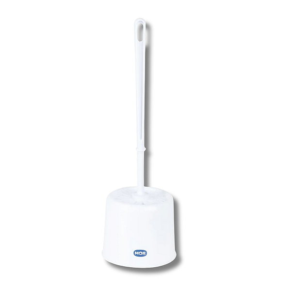 Escova Vaso Sanitário Plástico Branca Mor