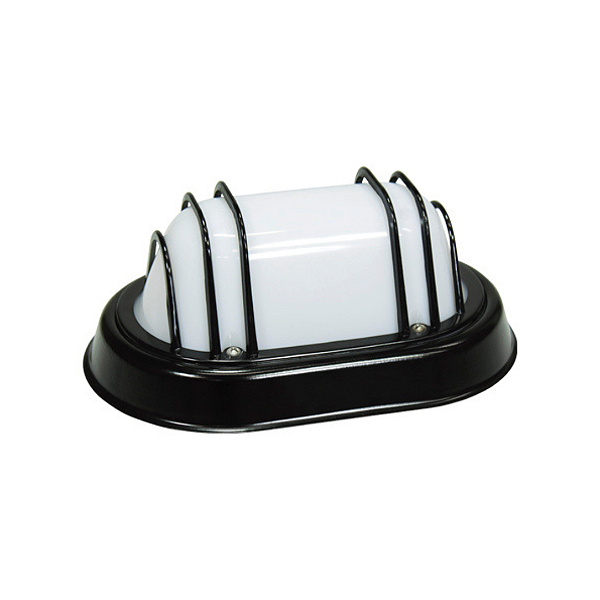 Tartaruga Suprema E-27 Alumínio Preta - DER/02 PR Taschibra