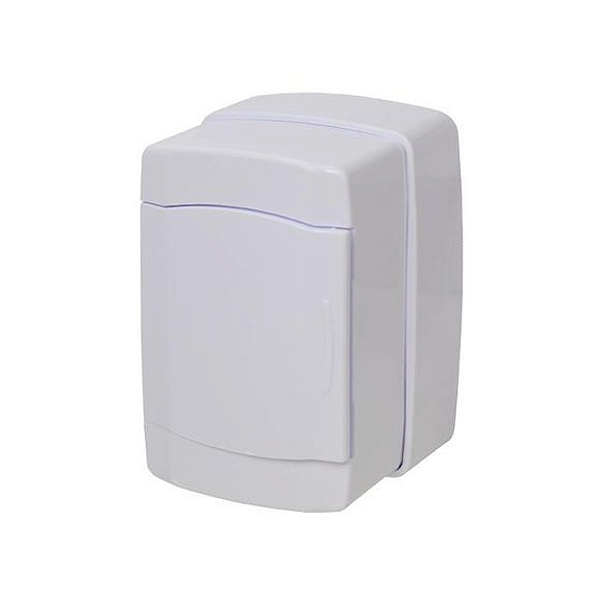 Centro Distribuição Disjuntor 1/02 Sobrepor Branco Ilumi