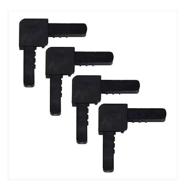 Kit Acessório Tela Fácil Preto Alumark