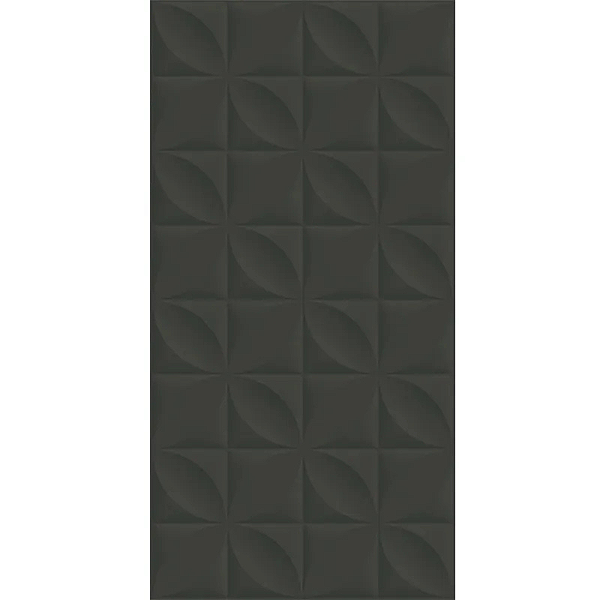 Revestimento Botânico Nero Premium Relevo 45X90 CX1,62MT - Lume