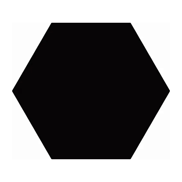 Revestimento Fachada Hexagonal Black CX1,02MT2 - Ceral