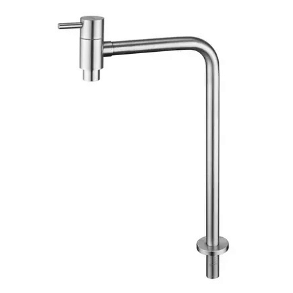 Torneira Lavatório Inox Mesa Longa 35cm NOX09 - Doan