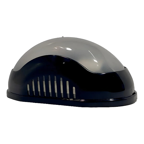 Luminária Tartaruga Decor 25W 250V C/Capa Preta - Ilume