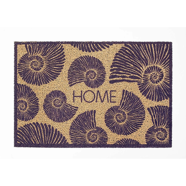 Tapete Entrada Super Print Home Conchas 50X80cm Kapazi