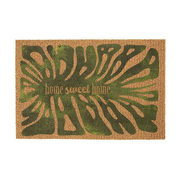 Tapete Entrada Super Print Home Organic 40X75cm Kapazi