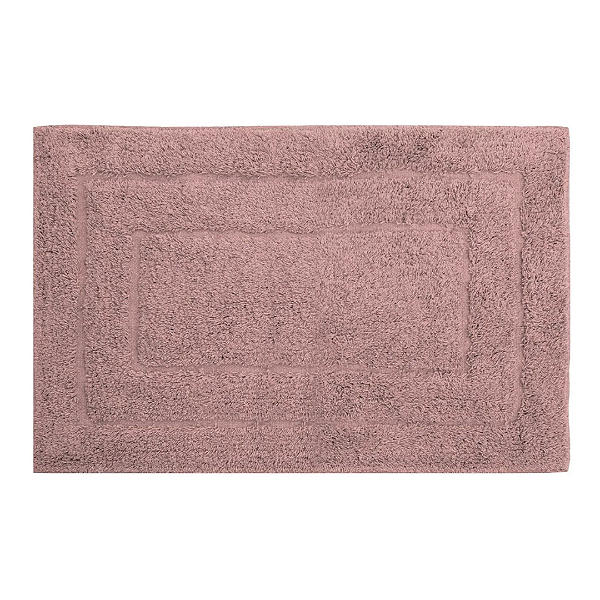 Tapete Banheiro Happy Rosa Retangular 40X60cm Kapazi