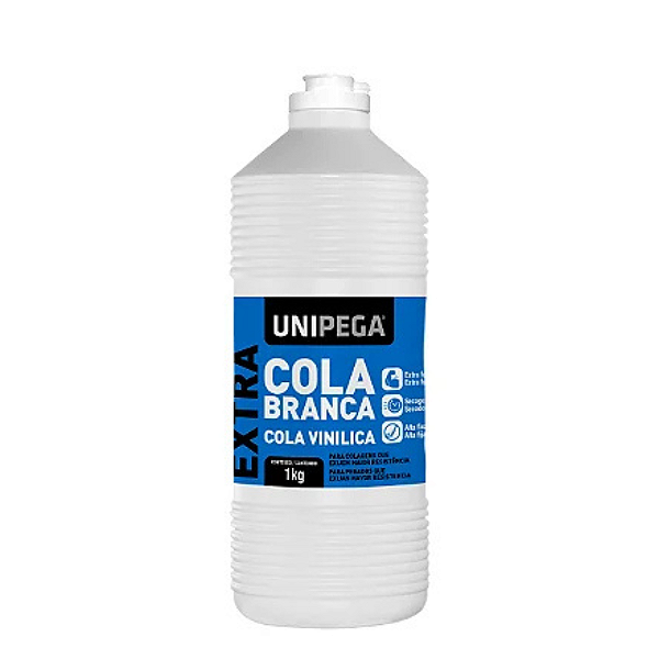 Cola Extra Branca 1Kg Unipega