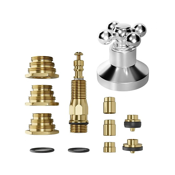 Kit Reparo Para Regulador De Pressão 10 em 1 Com Acabamento C33 ABS