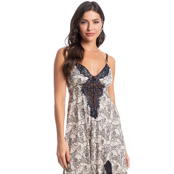Camisola Daniela Tombini Midi Renda 8744D